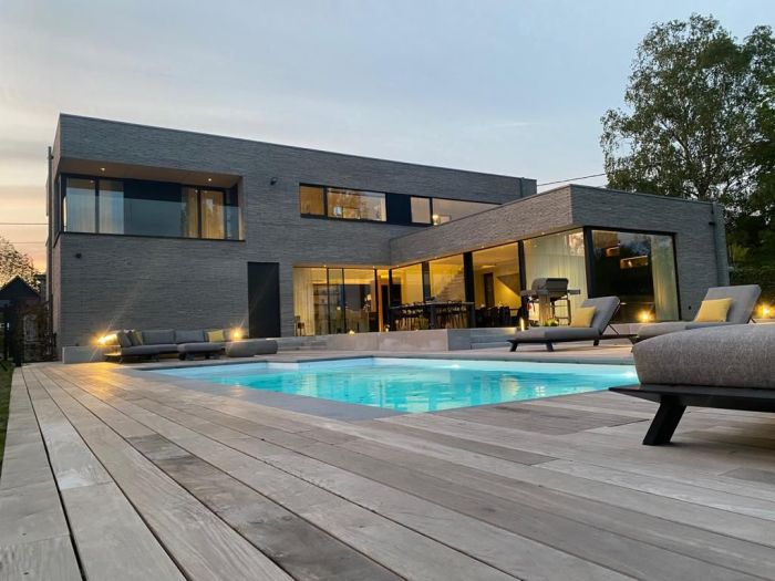 Luxueuse villa d'architecte 